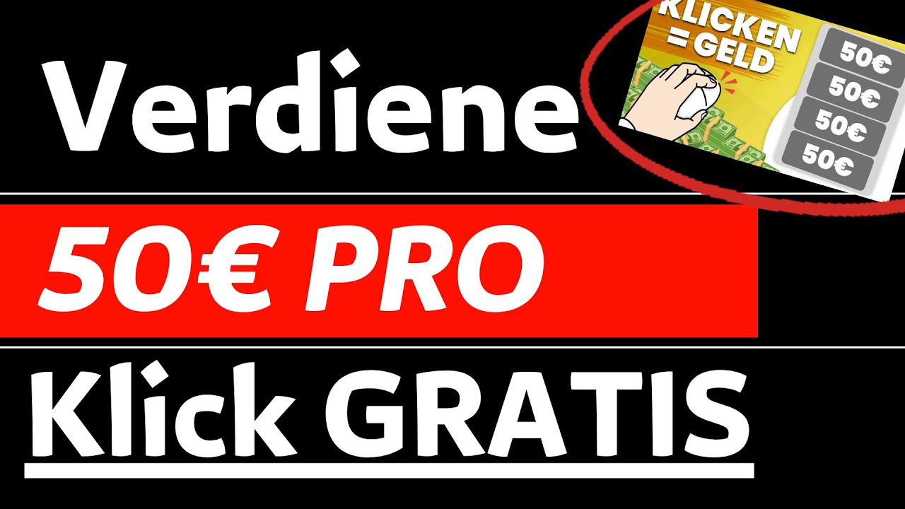 Verdiene 50€ pro Klick für GRATIS Geld Online | Michael reagiert