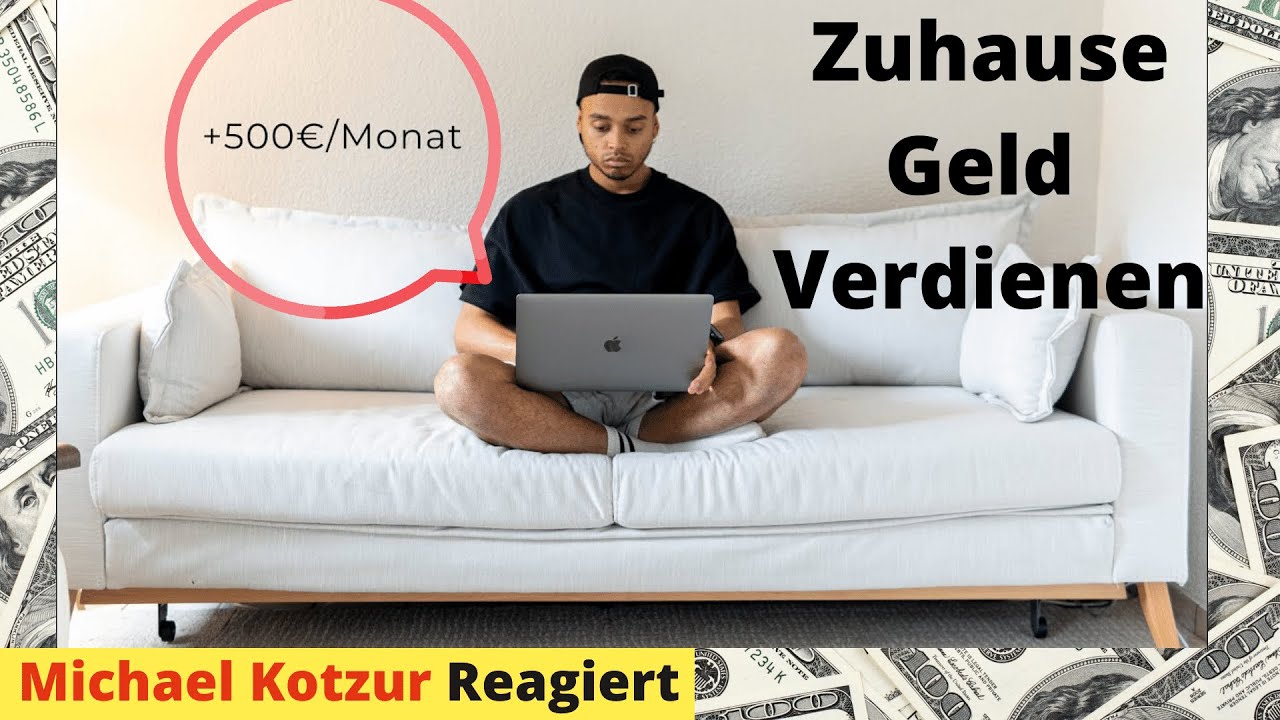 3 Wege von Zuhause aus Geld zu verdienen [Reaction]