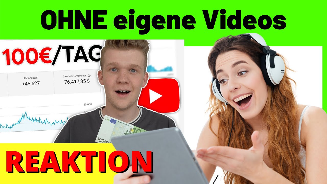 So verdienst du 100€ am Tag mit YouTube OHNE eigene Videos (ohne Startkapital) [Michael Reagiertauf]